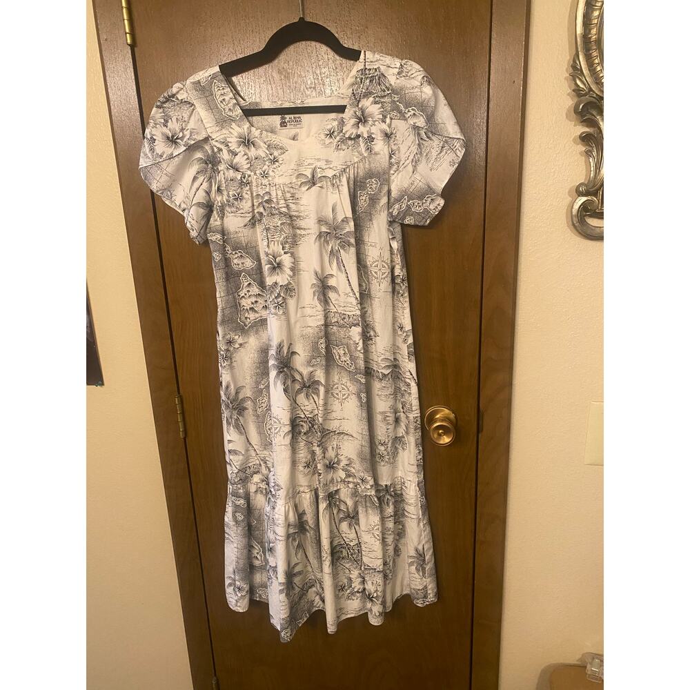 Vintage aloha republic mumu dress Large